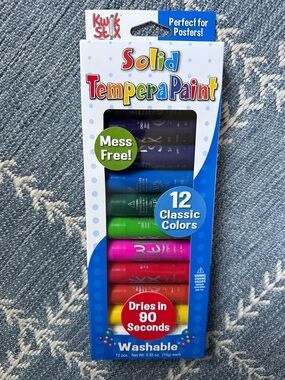 NWT Kwik Stix Solid Tempera Paint